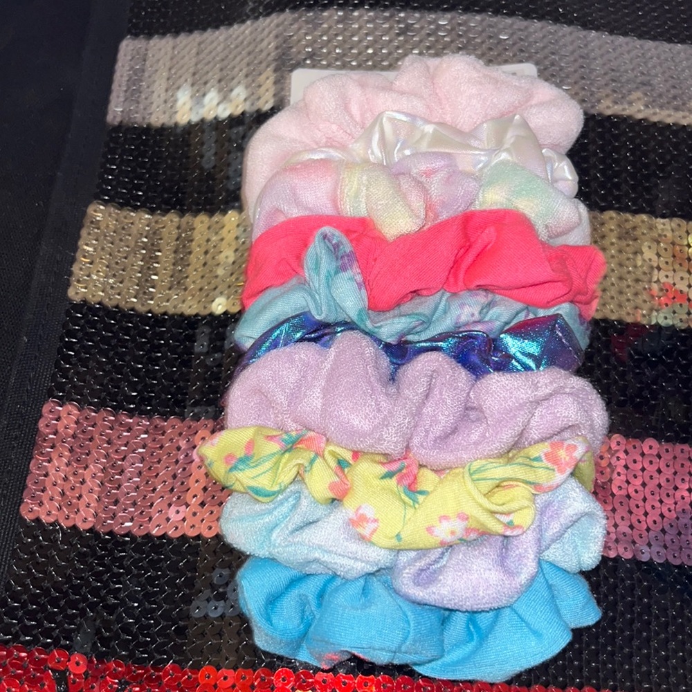 Hair scrunchies